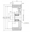 172 PD/285/100/245/6/40 PEVODYN Load Wheel Suitable for Linde
