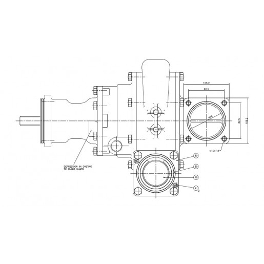 SPC 80-185 Liquid Ring Pump/Centrifugal Self Priming Suitable for Cummins