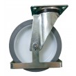 51 PU/200/50/1 1RIF PRO Industrial Swivel Castor with Pevothan Wheel