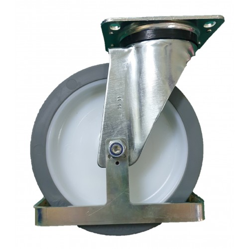 51 PU/200/50/1 1RIF PRO Industrial Swivel Castor with Pevothan Wheel