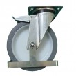 51 F PU/200/50/1 PRO Industrial Swivel Castor with Pevothan Wheel
